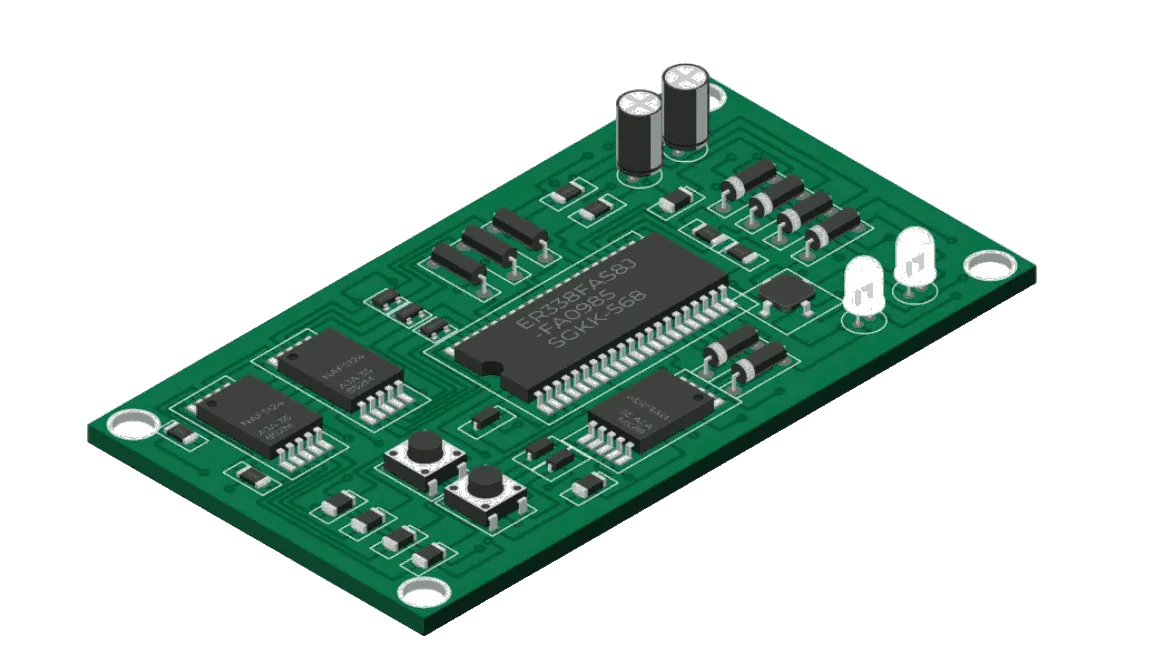 Illustration of an electronic module
