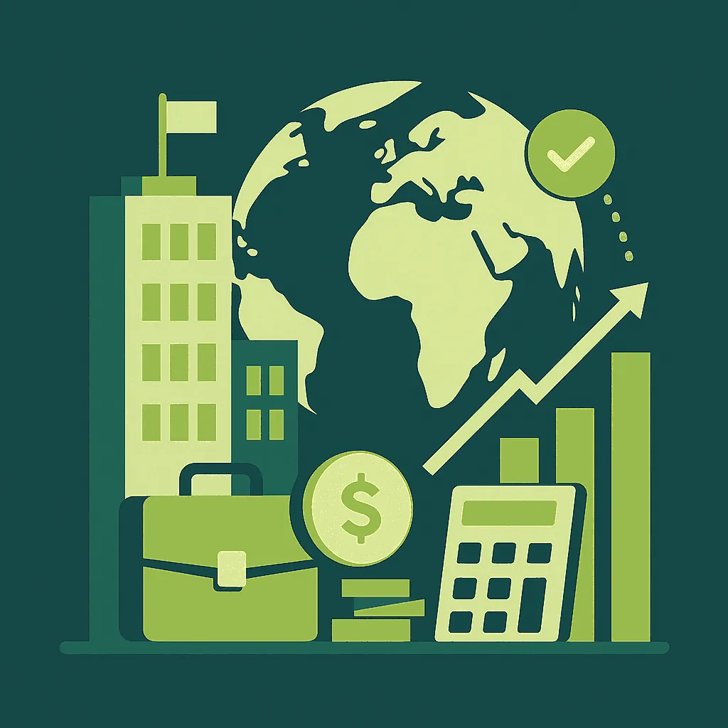 Global Companies Illustration